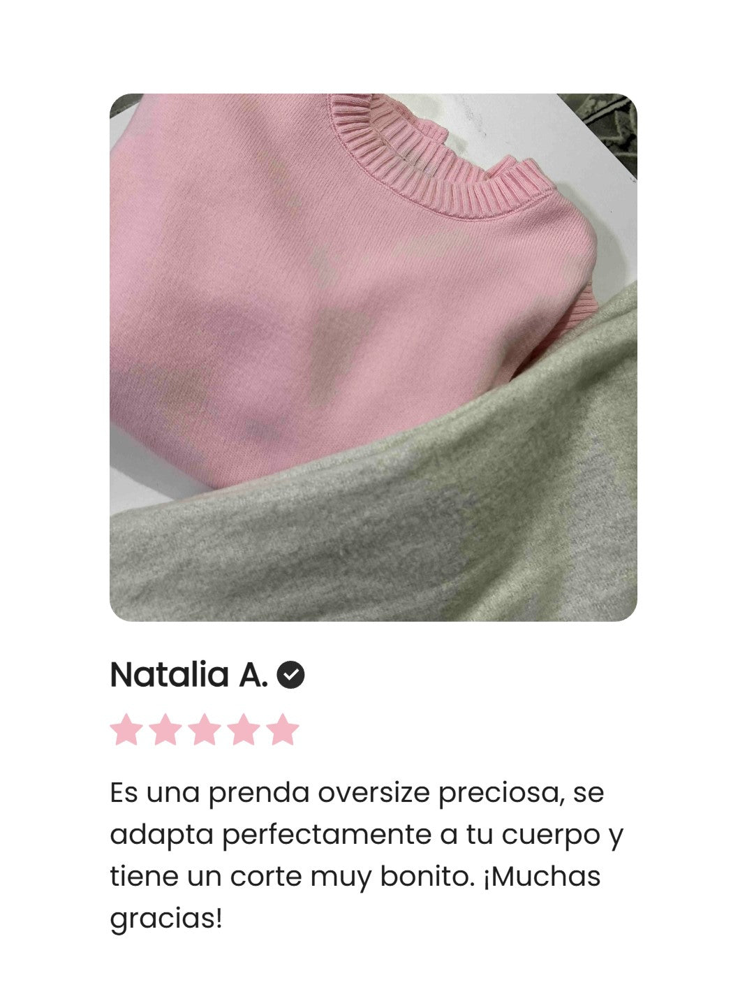 VİLENORA™ Jersey de punto oversize para mujer