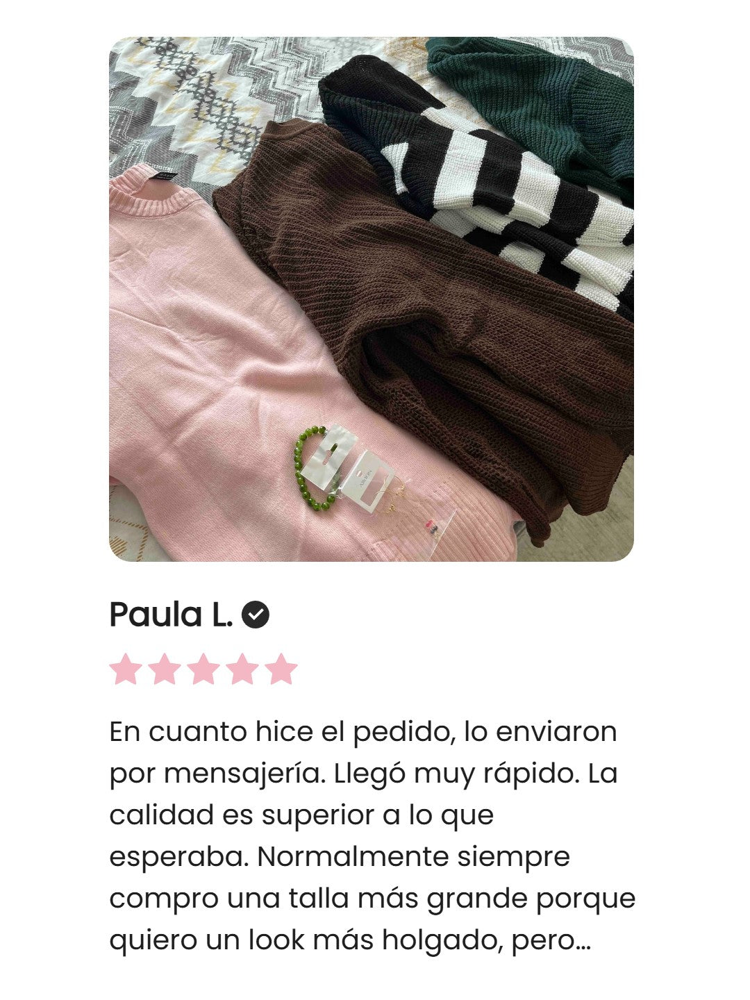 VİLENORA™ Jersey de punto oversize para mujer